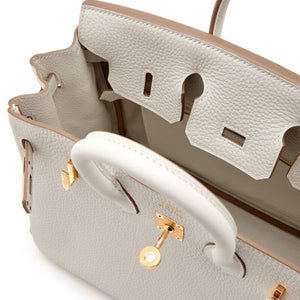Gris Pale Togo Birkin 25 Gold Hardware, 2023