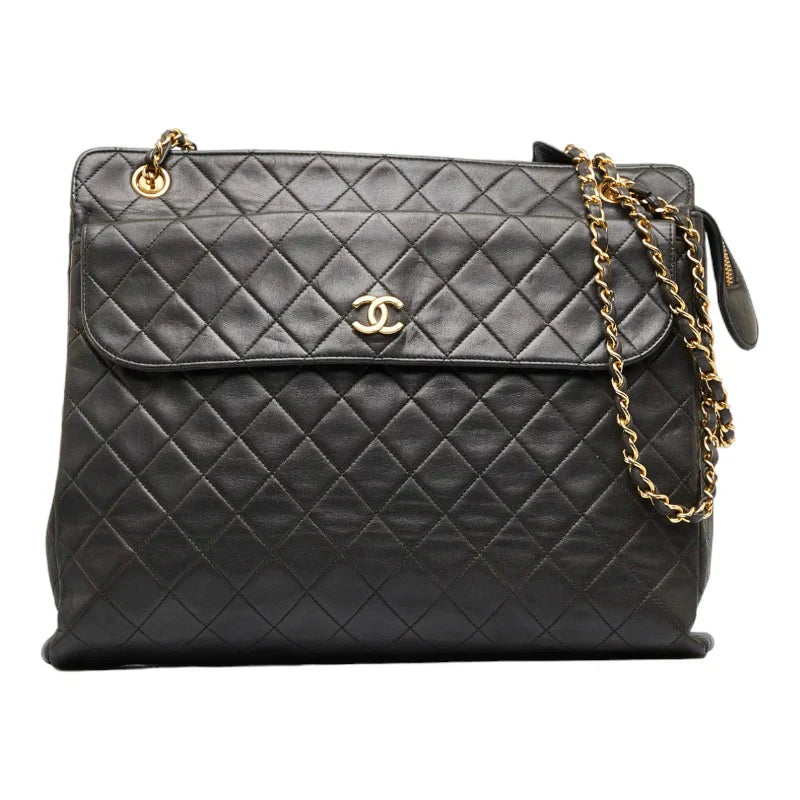 Chanel Chanel CC Quilted Leather Chain Shoulder Bag