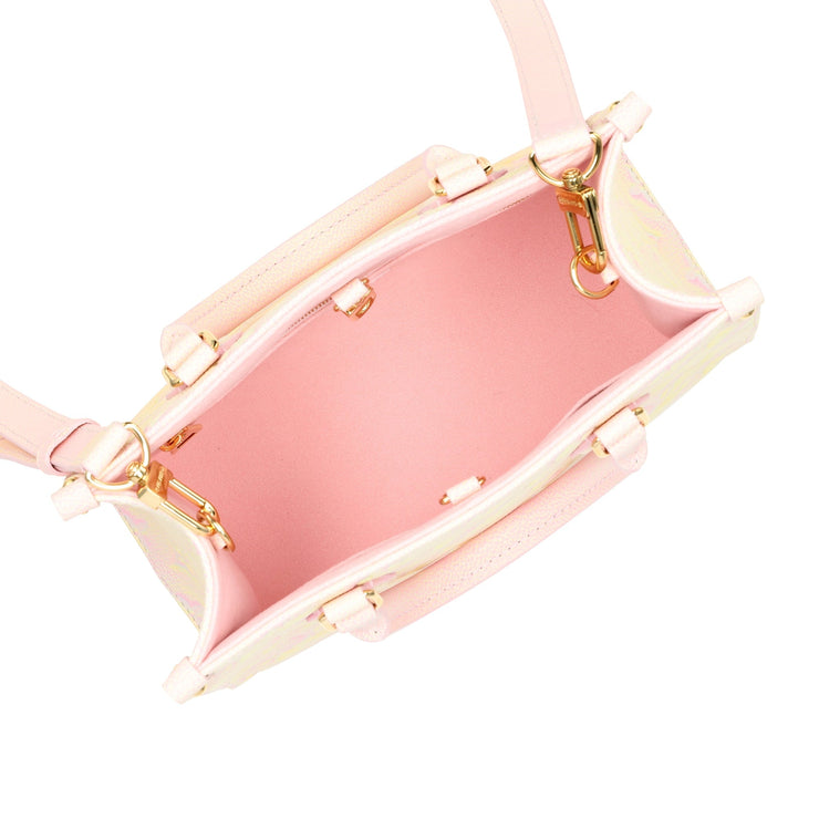 Louis Vuitton Pink and Yellow Monogram Empreinte OnTheGo PM Gold Hardware, 2022