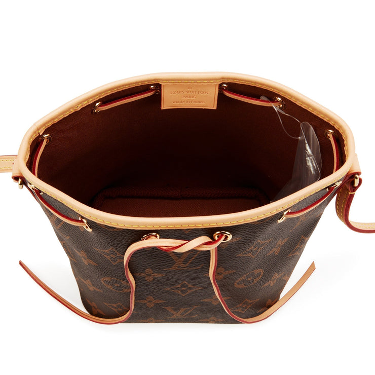 Louis Vuitton
Monogram Coated Canvas Nano Noé Gold Hardware, 2020