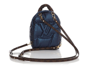 Louis Vuitton
Zaino Navy Pillow Large Monogram Palm Springs Mini Backpack Gold Hardware