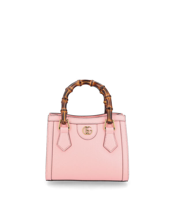 GUCCI Mini Borsa Shopping In Pelle