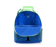 Louis Vuitton
Virgil Abloh Blue and Neon Green Gradient Illusion Taurillon Multipocket Backpack Silver Hardware, 2022