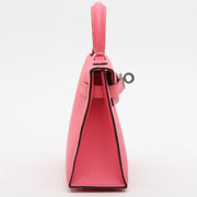 Borsa Hermès Kelly 20 cm in pelle Epsom rosa azalea