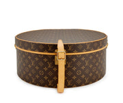 Louis Vuitton
Brown Monogram Canvas Boite Chapeaux 50 Gold Hardware