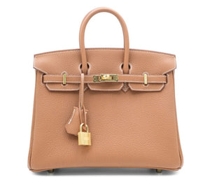 Birkin 25 cm Gold Togo