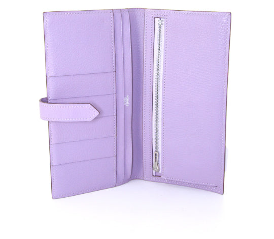 Portafogli Hermès Béarn in pelle Mysore