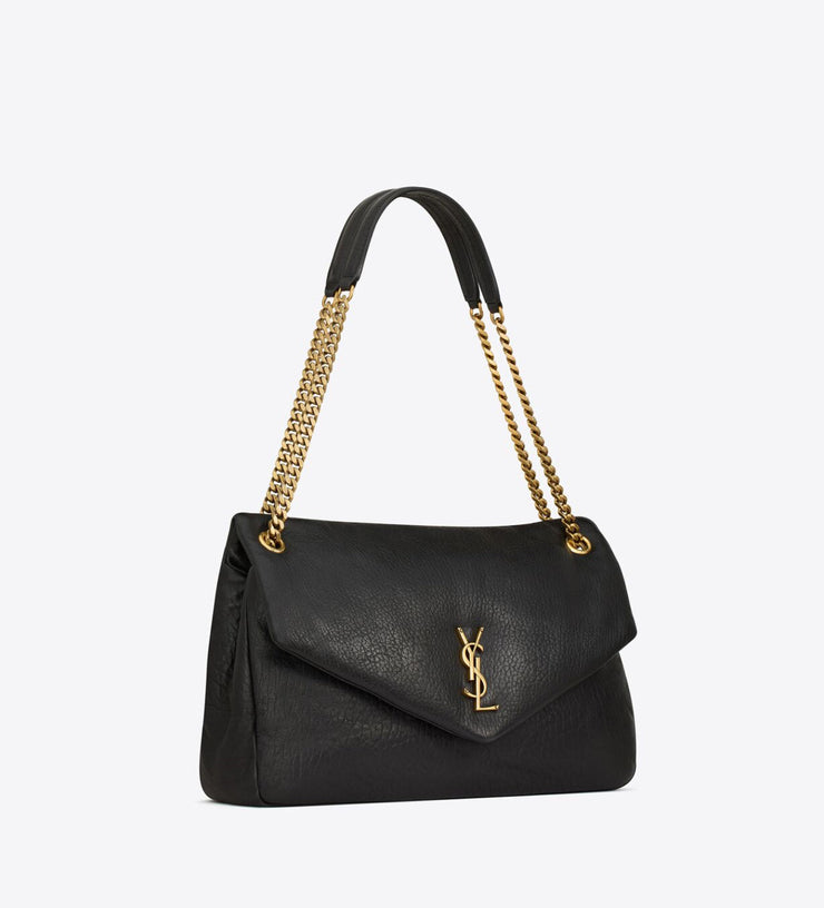 CALYPSO GRANDE IN PELLE DI AGNELLO MARTELLATA