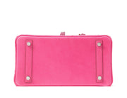 Hermès
Rose Tyrien Ostrich Birkin 25 Palladium Hardware, 2019