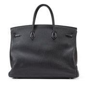 Hermès
Black Clémence Birkin 40 Palladium Hardware, 2010