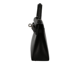 Borsa Hermès Kelly 20 cm in pelle box nera