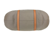 Borsa da viaggio Louis Vuitton Attaquant in tela beige e pelle naturale