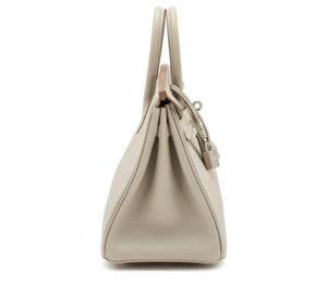 Birkin 25 cm Gris Perle