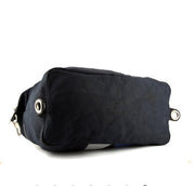 Borsa da viaggio Louis Vuitton America's Cup in tela blu e pelle nera