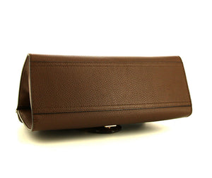 Borsa Gucci GG Marmont in pelle martellata marrone