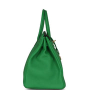 Hermes Birkin 35 Bambou Togo Gold Hardware