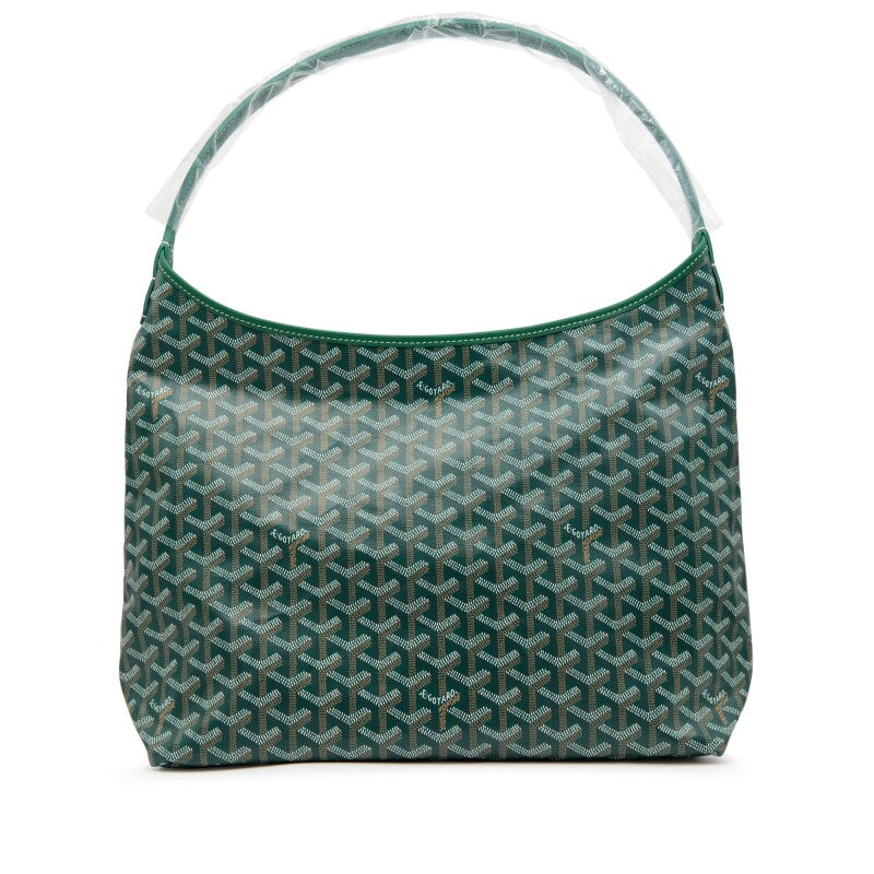 Goyard
Green Goyardine Canvas and Chevroches Calfskin Boheme Hobo Bag