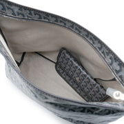 Goyard
Grey Goyardine Canvas and Chevroches Calfskin Boheme Hobo Bag