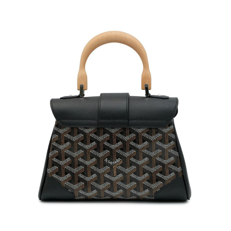 Goyard
Black Goyardine Canvas and Chevroches Calfskin Saïgon Souple Mini Bag
