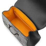 Goyard
Black Goyardine Canvas and Chevroches Calfskin Saïgon Souple Mini Bag