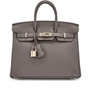 Hermès
Etain Togo Birkin 25 Palladium Hardware, 2017