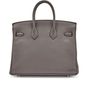 Hermès
Etain Togo Birkin 25 Palladium Hardware, 2017