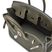Hermès
Vert Gris Togo Birkin 25 Palladium Hardware, 2022