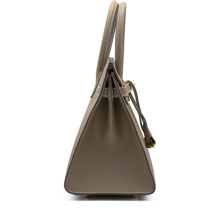 Hermès
Etoupe Epsom Birkin 30 Sellier Gold Hardware, 2023