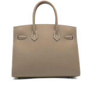 Hermès
Etoupe Epsom Birkin 30 Sellier Gold Hardware, 2023