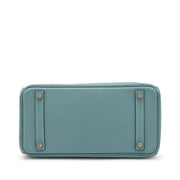 Hermès
Bleu Ciel Togo Birkin 30 Palladium Hardware, 2009