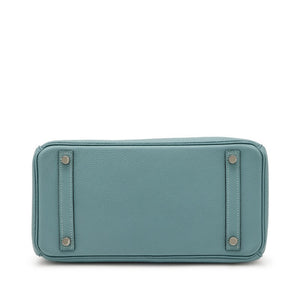 Hermès
Bleu Ciel Togo Birkin 30 Palladium Hardware, 2009
