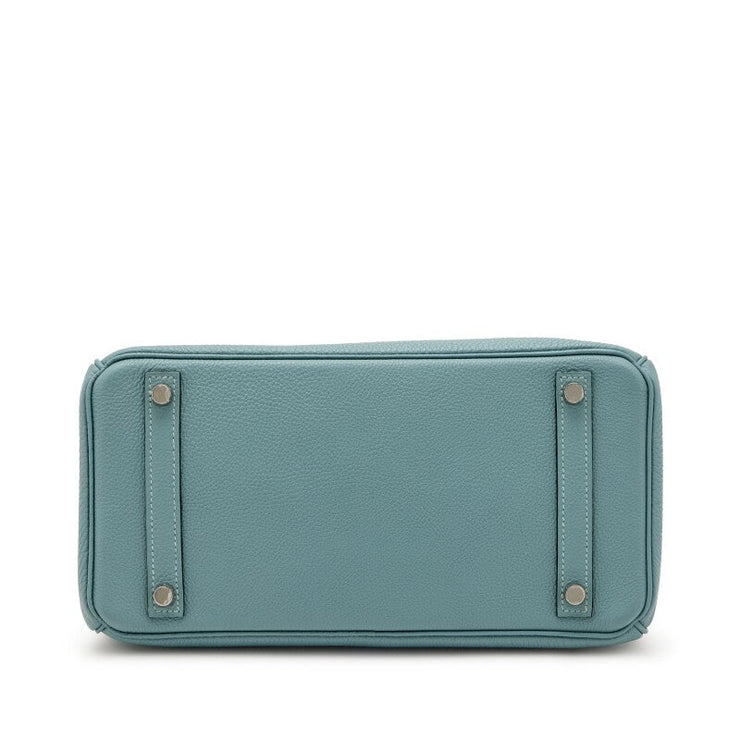 Hermès
Bleu Ciel Togo Birkin 30 Palladium Hardware, 2009