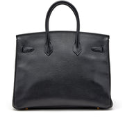 Hermès
Black Ardennes Birkin 35 Gold Hardware, 2003