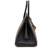 Hermès
Bi-Color Etain and Black Epsom HSS Birkin 35 Brushed Palladium Hardware 2018