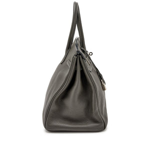 Hermès
Graphite Togo Birkin 35 Palladium Hardware, 2007