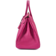 Hermès
Cyclamen Epsom Birkin 25 Palladium Hardware, 2004