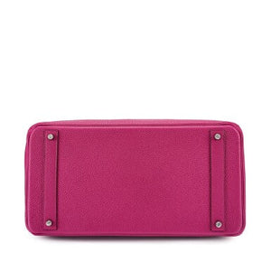 Hermès
Cyclamen Epsom Birkin 25 Palladium Hardware, 2004