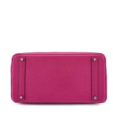 Hermès
Cyclamen Epsom Birkin 25 Palladium Hardware, 2004