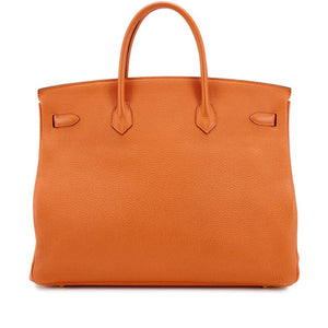 Hermès
Potiron Togo Birkin 40 Gold Hardware, 2010