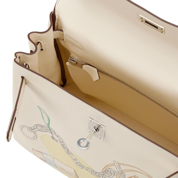 Hermès
Nata Swift In and Out Kelly Retourne 25 Palladium Hardware, 2021