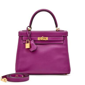Hermès
Anemone Swift Kelly Retourne 25 Gold Hardware, 2020