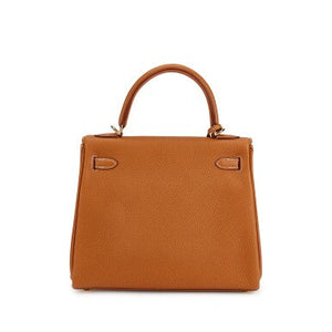 Hermès Gold Togo Kelly 25 Retourne Gold Hardware, 2020