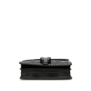 Gucci
Black Leather and Strass Studded Small Dionysus Bag Gold and Ruthenium Hardware