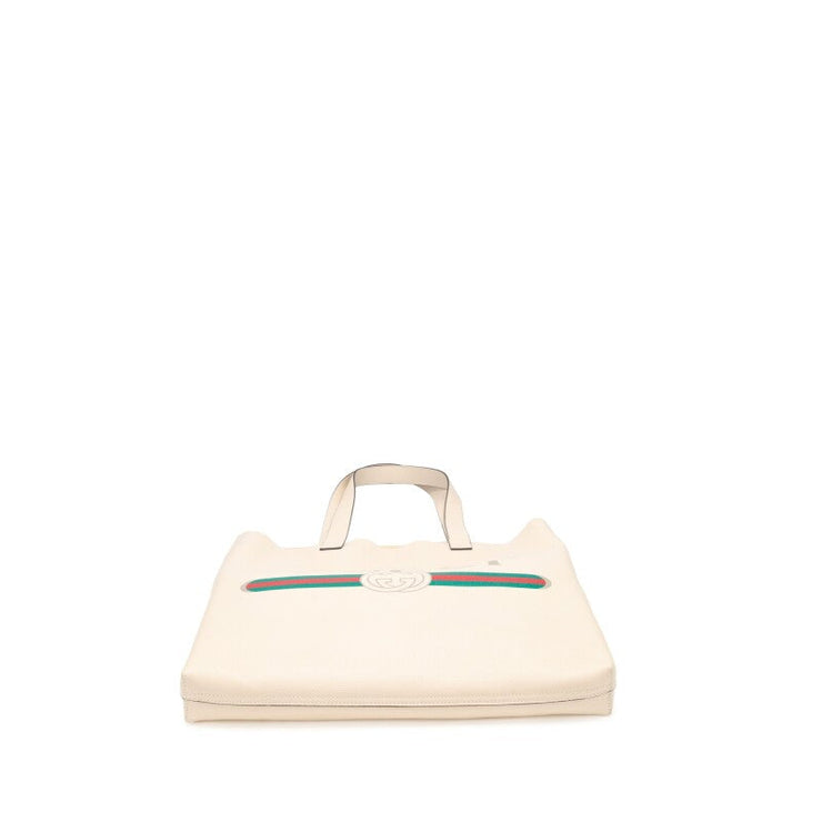 Gucci
White Calfskin Large Logo Tote