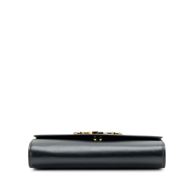 Gucci
Black Calfskin Small Zumi Bag Gold and Silver Hardware