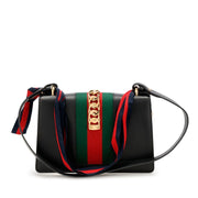 Gucci
Black Small Sylvie Shoulder Bag Gold Hardware