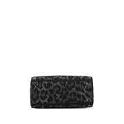 Christian Dior
Grey and Black Leopard Pattern Mizza Embroidery Medium Lady D-Lite Bag Pale Gold Hardware
