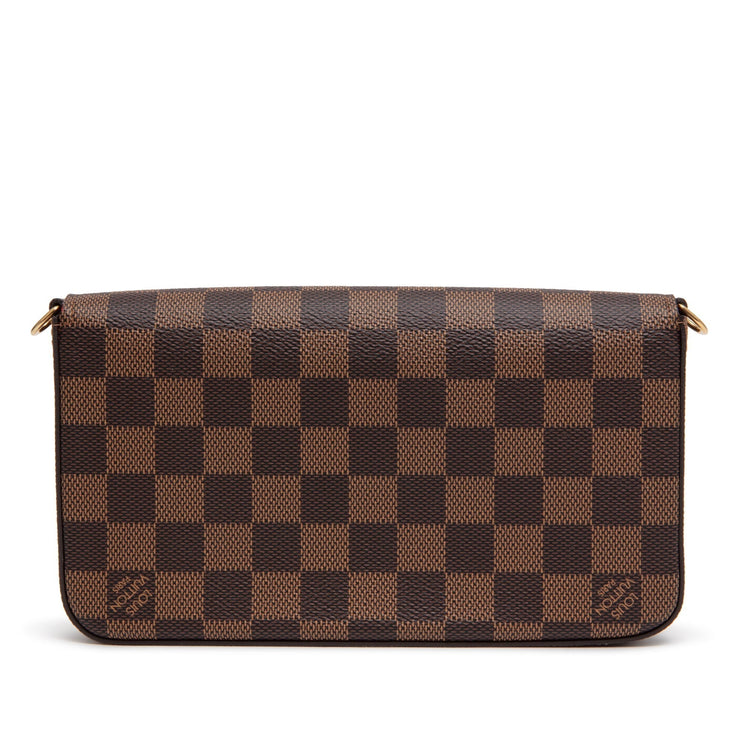 Louis Vuitton
Brown Damier Ebene Félicie Pochette Gold Hardware, 2021