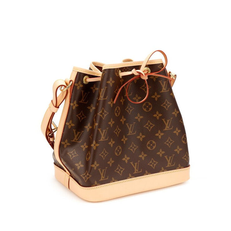 Louis Vuitton
Ebene Monogram Coated Canvas Petit Noé Gold Hardware, 2021-2022