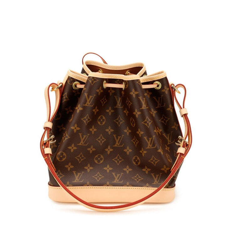 Louis Vuitton
Ebene Monogram Coated Canvas Petit Noé Gold Hardware, 2021-2022